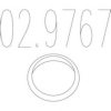 MTS 02.9767 Seal, exhaust pipe